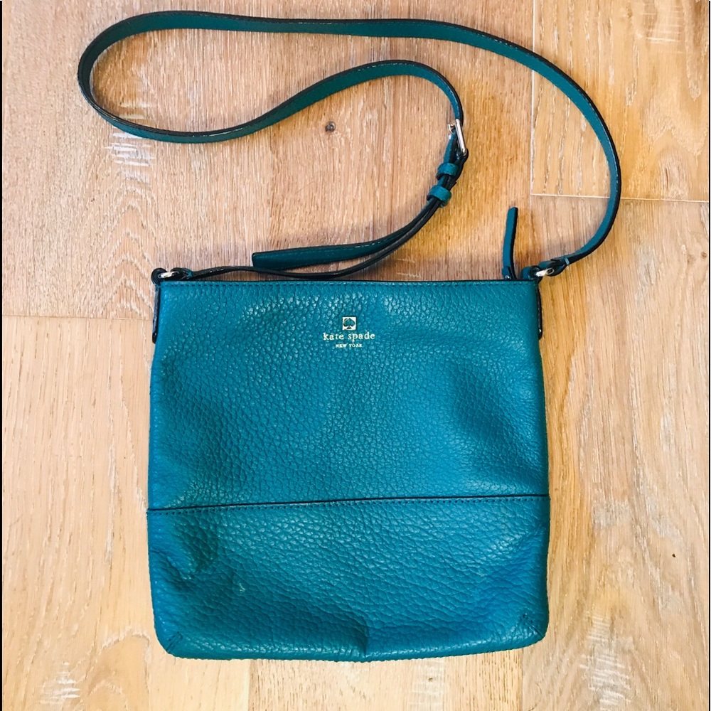 Leather Kate Spade Emerald Green Crossbody